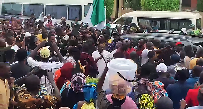  Supporters storm National Assembly to celebrate Natasha s office reopening 