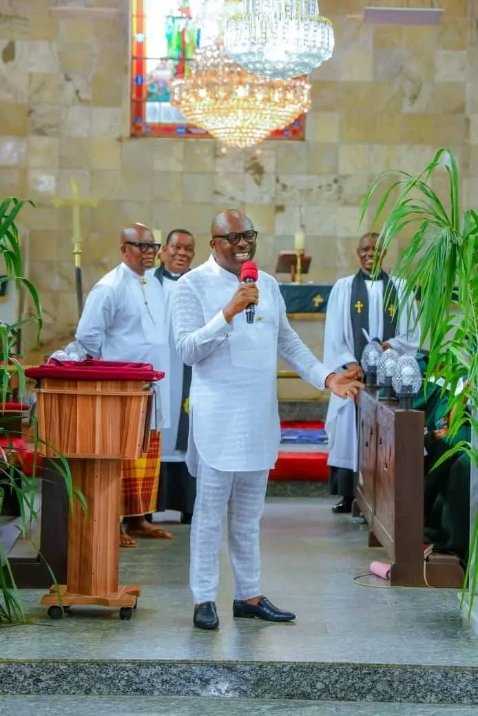 Fubara speaks on journey ahead at Thanksgiving Service Fubara speaks on journey ahead at Thanksgiving Service