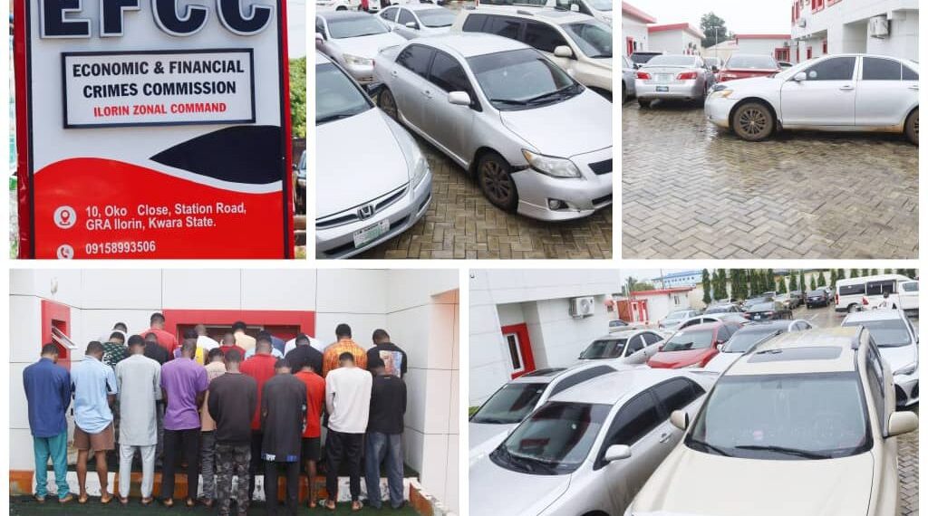  EFCC arrests 28 suspected Yahoo boys in Ilorin 