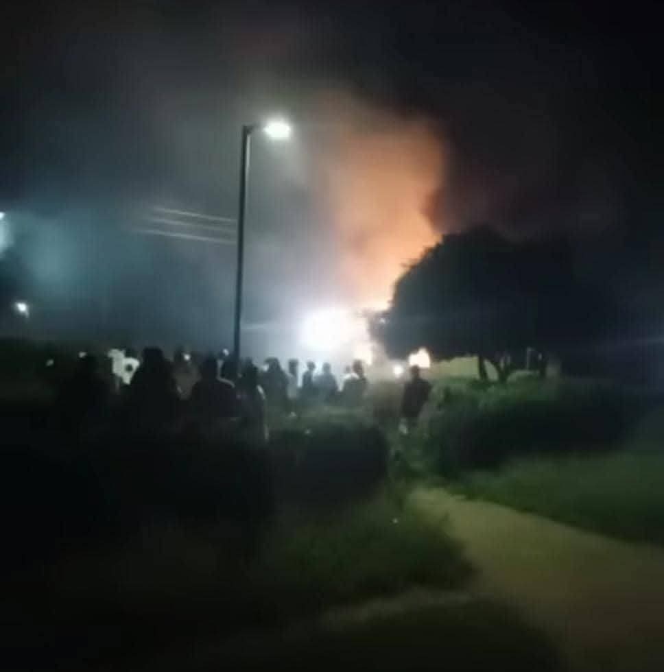  Students cheat death as late night fire razes female hostel 