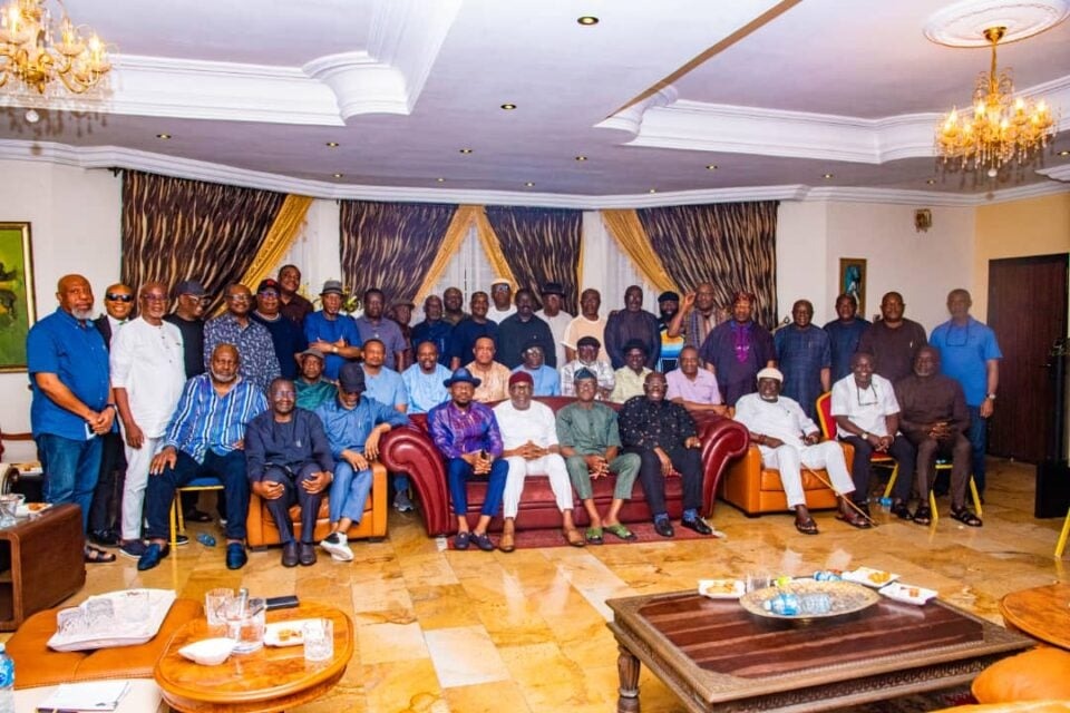  Fubara Wike brainstorm with Rivers elders over new cabinet 