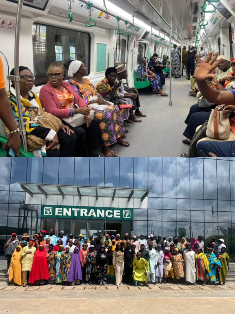  2025 UNIDOP COSROPIN embarks on Abuja metro ride for older persons 
