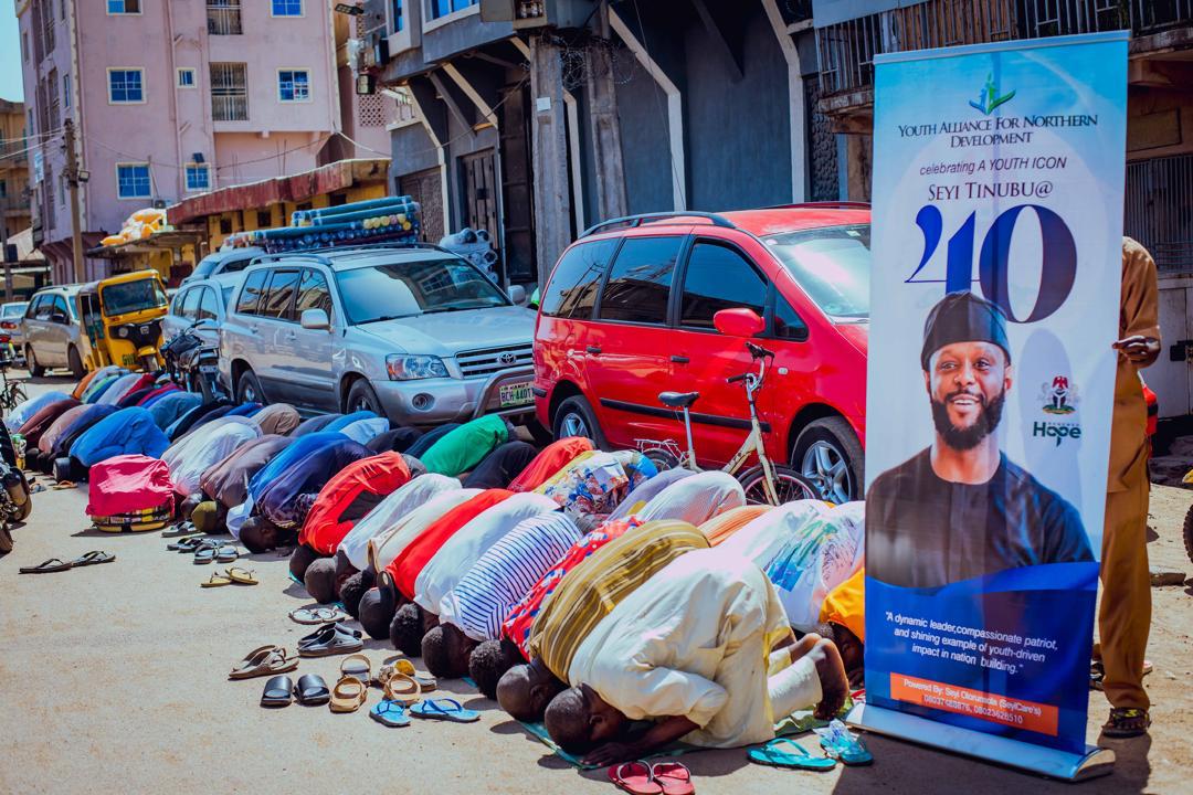 Northern youths hold special prayer for Seyi Tinubu in Kano Northern youths hold special prayer for Seyi Tinubu in Kano