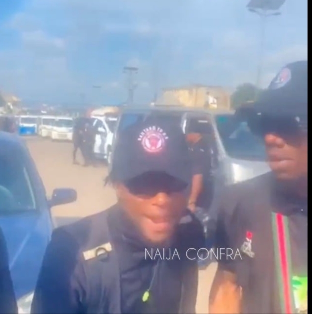 Viral video Police begin investigation of officers wearing cult berets caps Viral video Police begin investigation of officers wearing cult berets caps