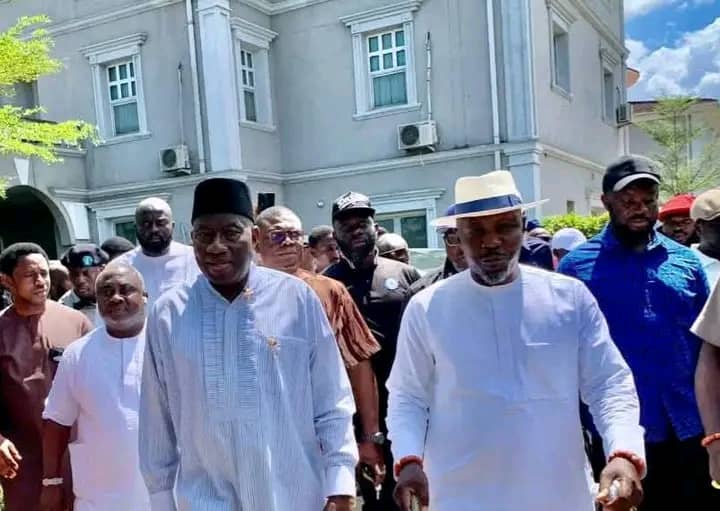 What I discussed with Tompolo 8211 Jonathan opens up after meeting with ex militant leader What I discussed with Tompolo Jonathan opens up after meeting with ex militant leader