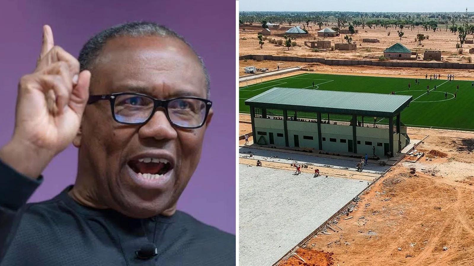 How NFF failed to deliver promised FIFA funded stadium in Anambra 8211 Peter Obi  How NFF failed to deliver promised FIFA funded stadium in Anambra Peter Obi