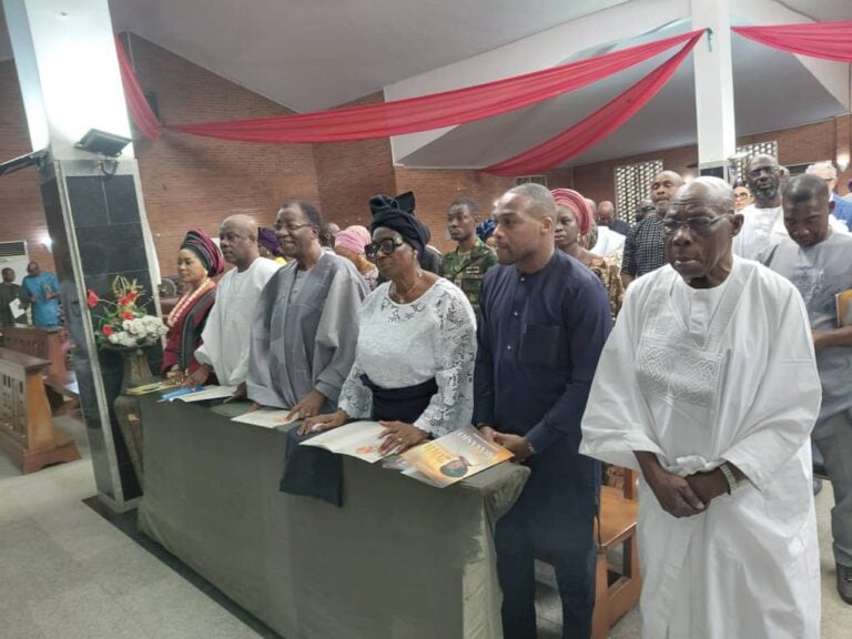 Family friends honour late Stella Obasanjo at 20th memorial thanksgiving in Abeokuta  Family friends honour late Stella Obasanjo at 20th memorial thanksgiving in Abeokuta