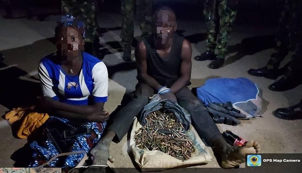 Troops arrest notorious gunrunner wife in Kaduna Troops arrest notorious gunrunner wife in Kaduna