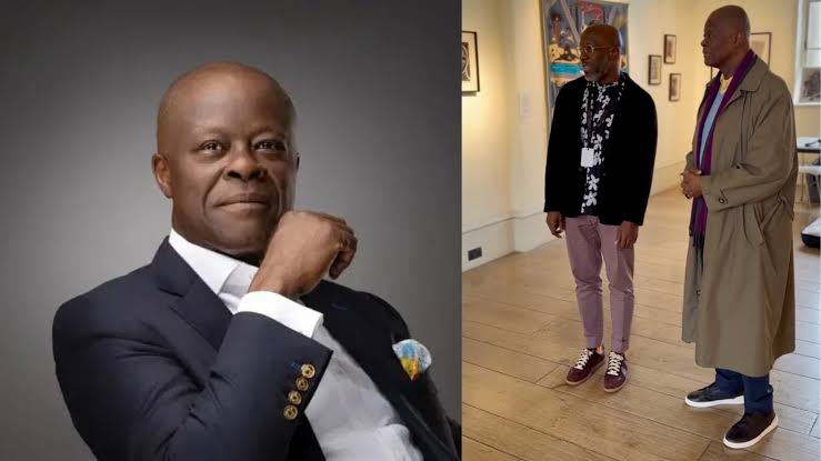 Wale Edun makes public appearance at London Art event amid health rumours Wale Edun makes public appearance at London Art event amid health rumours
