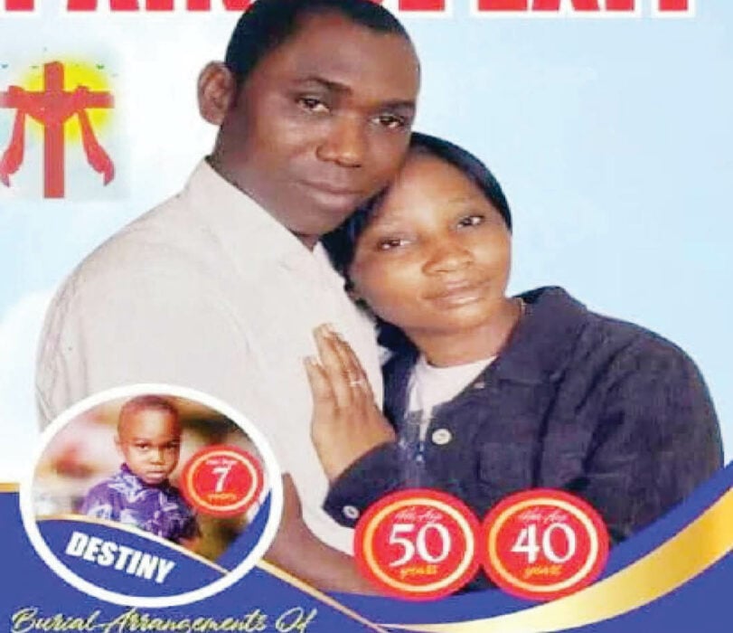 Couple son die in road crash as 2 month old baby battles for life  Couple son die in road crash as 2 month old baby battles for life