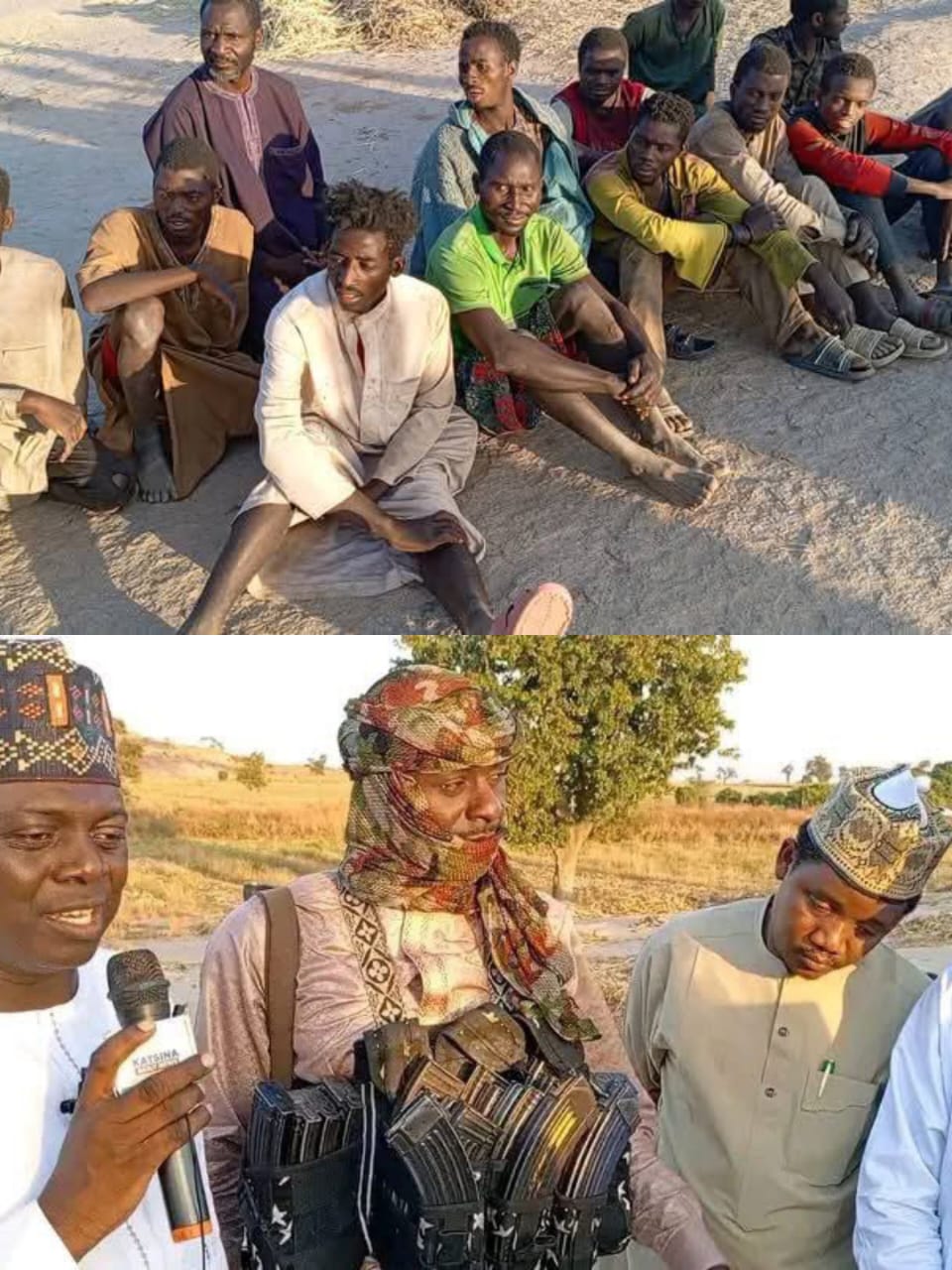  Bandit kingpin releases 37 captives blames crisis on injustice calls for peace 