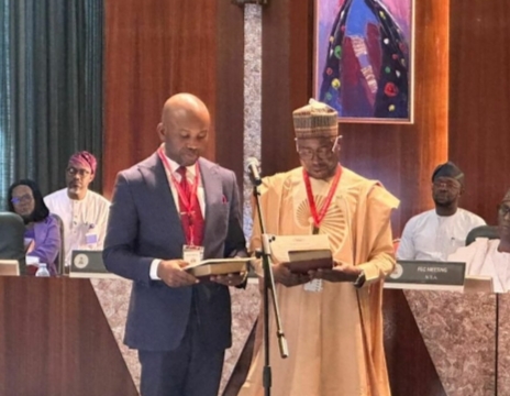  JUST IN Tinubu swears in 2 ministers convenes first FEC meeting in months 