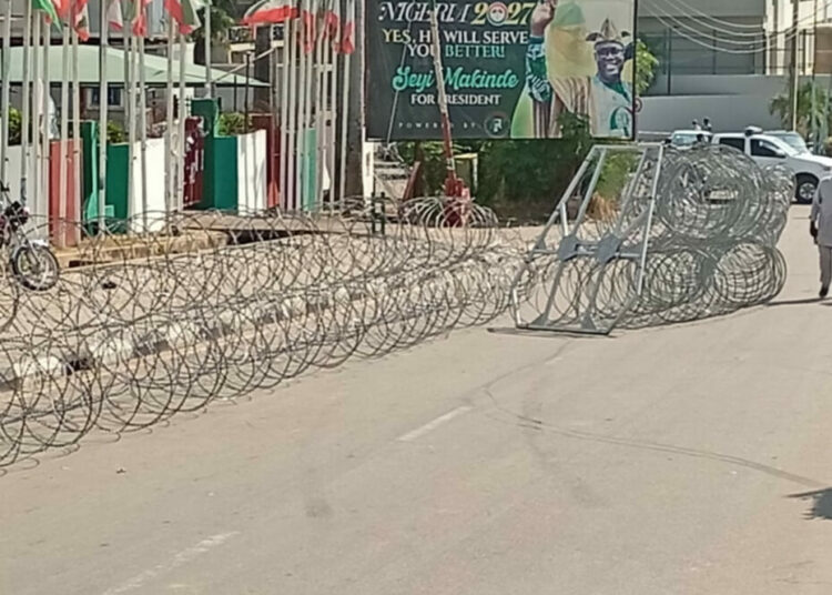  Police seal PDP national secretariat 