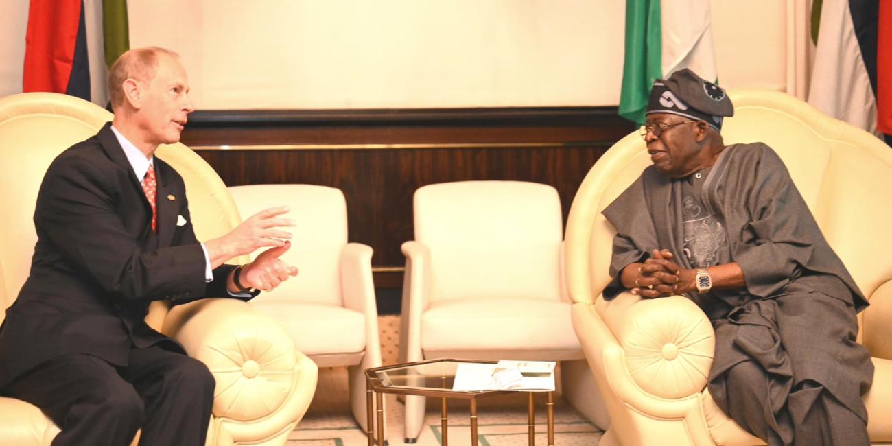 President Tinubu hosts Duke Of Edinburgh at Aso Villa President Tinubu hosts Duke Of Edinburgh at Aso Villa
