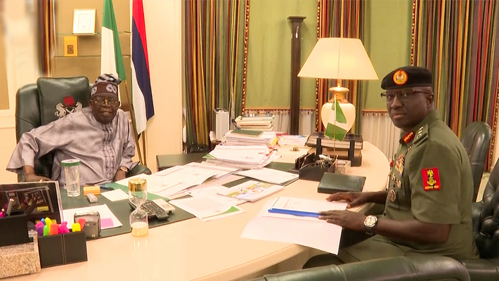 Alleged Christian killings What I discussed with Tinubu at Aso Villa 8211 Army chief Alleged Christian killings What I discussed with Tinubu at Aso Villa Army chief