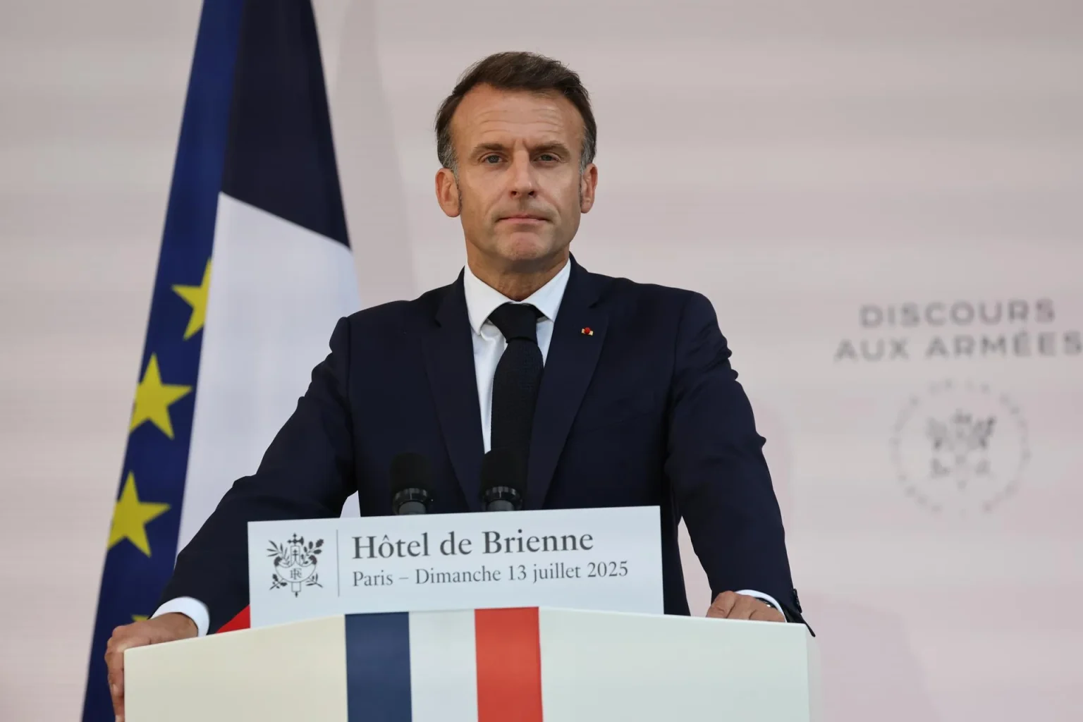 Insecurity No nation should remain a spectator Macron Insecurity No nation should remain a spectator Macron
