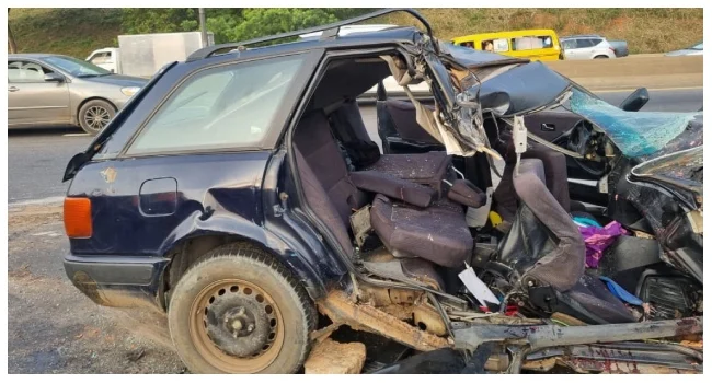  Family of three killed in Lagos Ibadan Expressway crash 