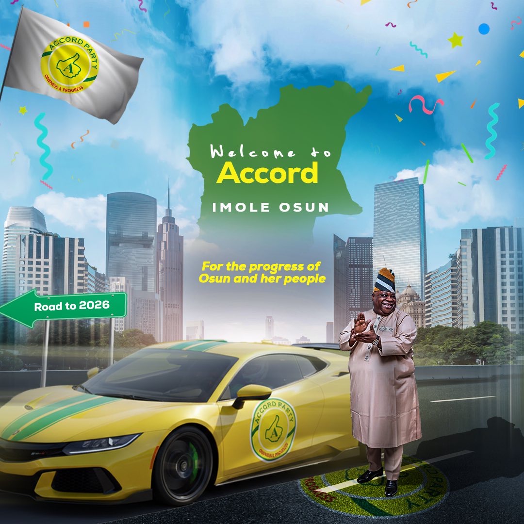  BREAKING Gov Adeleke joins Accord party 