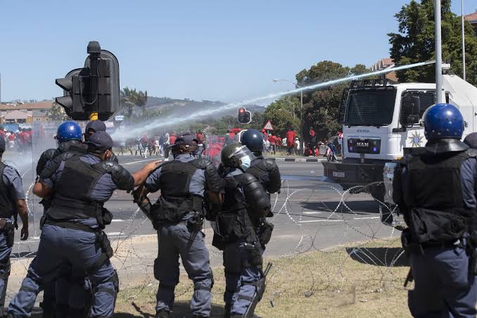  Outrage as South African police gun down 37 year old Nigerian man 