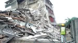  Panic as public school building collapses in Lagos 