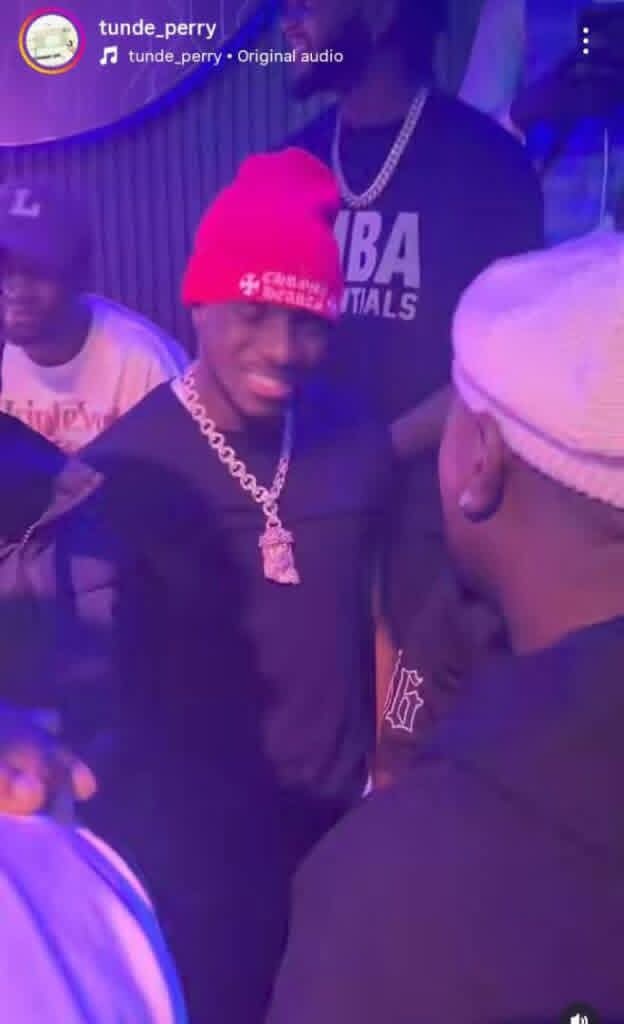  AFCON bronze Osimhen Ndidi another Super Eagles player unwind in Lagos nightclub 