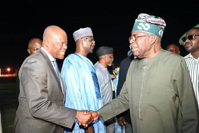  JUST IN Tinubu arrives Abuja after T rkiye state visit 