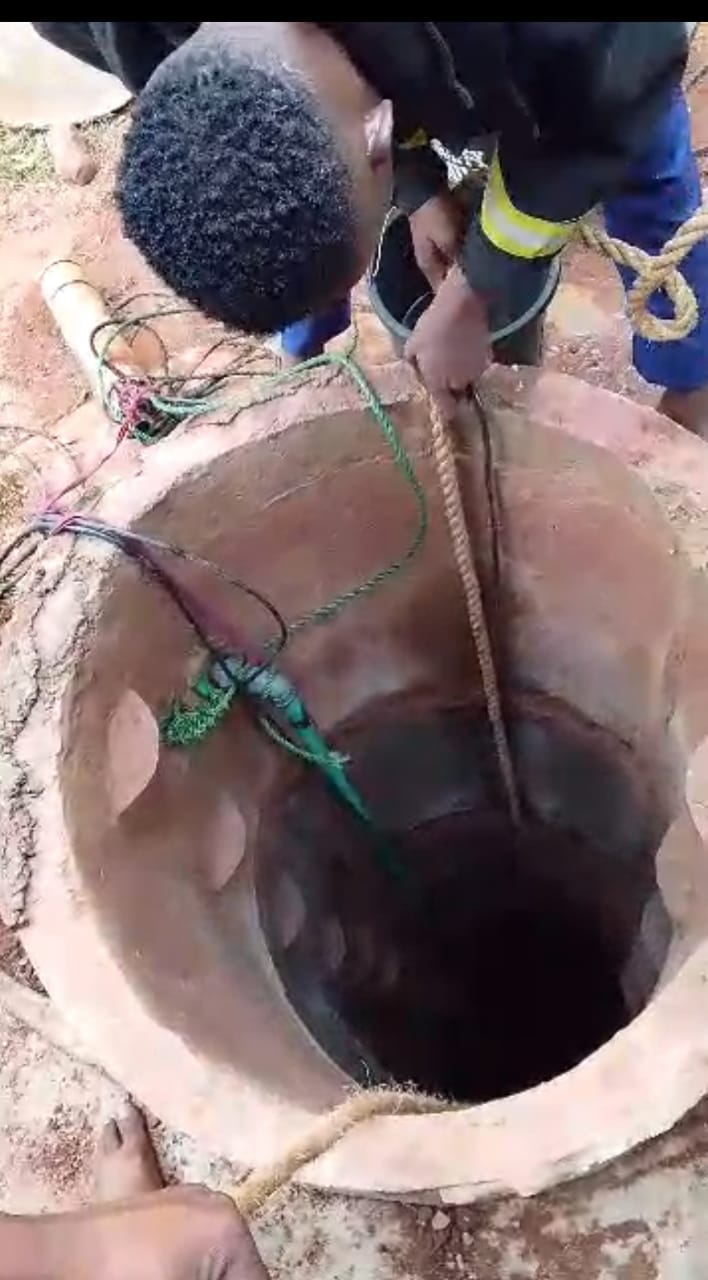  Man dies while rescuing goat from deep well 