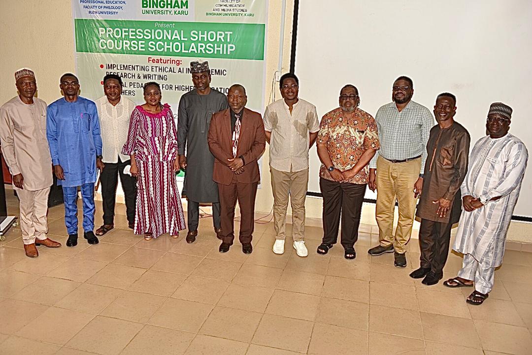  Use AI responsibly Bingham VC tells scholars at joint postgraduate training 