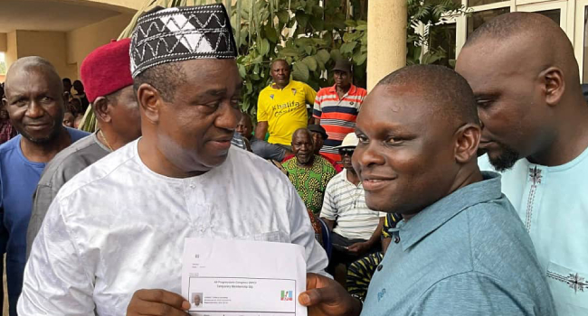  Suswam joins APC picks membership card 